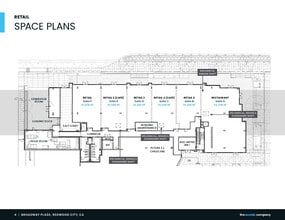 1515 Broadway St, Redwood City, CA à louer Plan d’étage– Image 1 sur 1