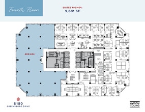 8180-8200 Greensboro Dr, McLean, VA à louer Plan d’étage– Image 1 sur 1