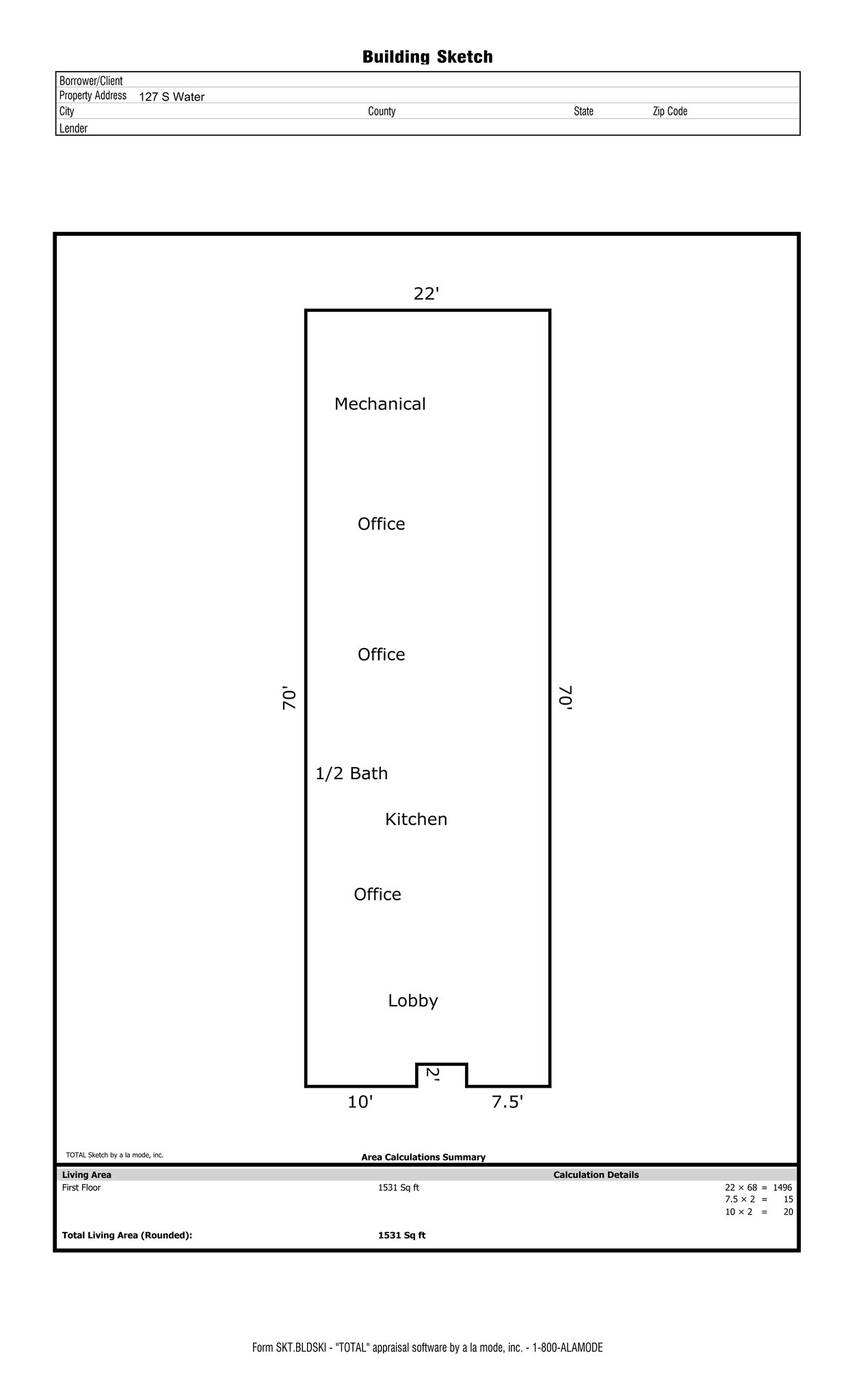 127-131 S Water Ave, Gallatin, TN à louer Plan de site– Image 1 sur 14