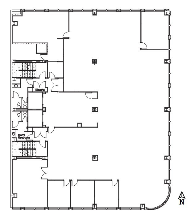 6 W Hubbard St, Chicago, IL à louer Plan d’étage– Image 1 sur 2