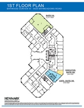9428 Baymeadows Rd, Jacksonville, FL à louer Plan d’étage– Image 1 sur 1