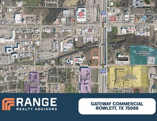 Plus de détails pour 4825 Main Street, Rowlett, TX - Terrain à vendre
