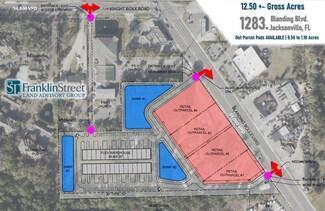 Plus de détails pour 1283 Blanding Blvd, Orange Park, FL - Terrain à vendre