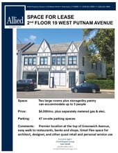19 W Putnam Ave, Greenwich, CT à louer Autre– Image 1 sur 1