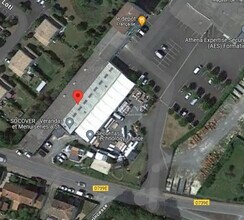 SAINT-JEAN-D'ANGELY - Vue aérienne  vue de carte