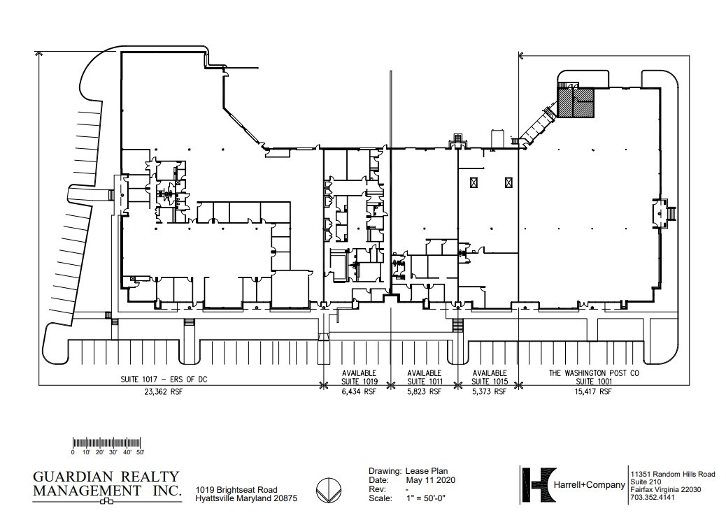 1001-1099 Brightseat Rd, Landover, MD à louer Plan d’étage– Image 1 sur 1