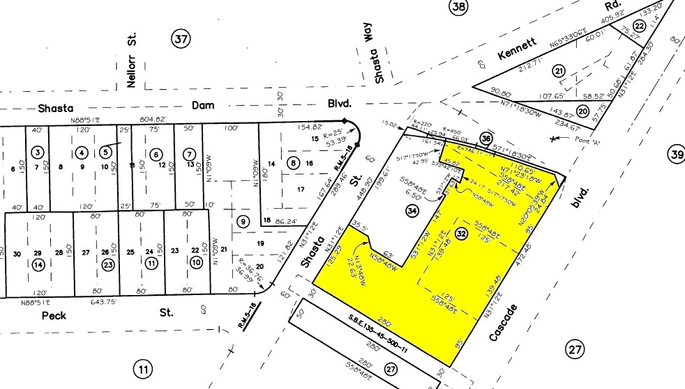 5350 Shasta Dam Blvd, Shasta Lake, CA à louer - Plan cadastral – Image 3 sur 3
