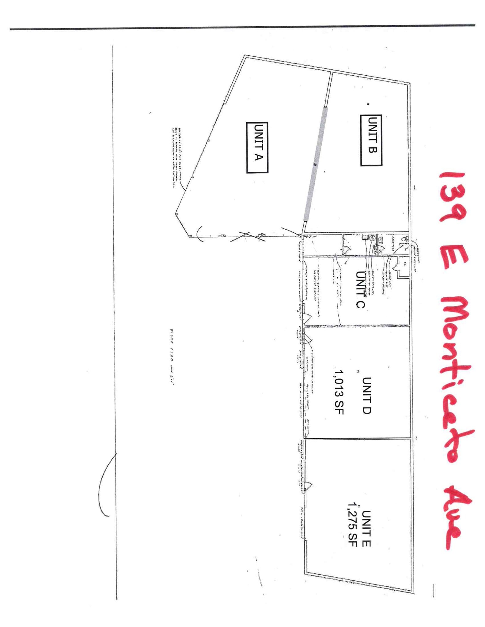 139 E Montecito Ave, Sierra Madre, CA à louer Plan de site– Image 1 sur 10