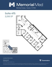 9432 Katy Fwy, Houston, TX à louer Plan d’étage– Image 1 sur 1