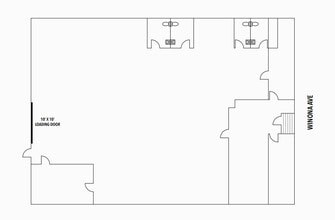 2901-2905 Winona Ave, Burbank, CA à louer Plan d’étage– Image 2 sur 2