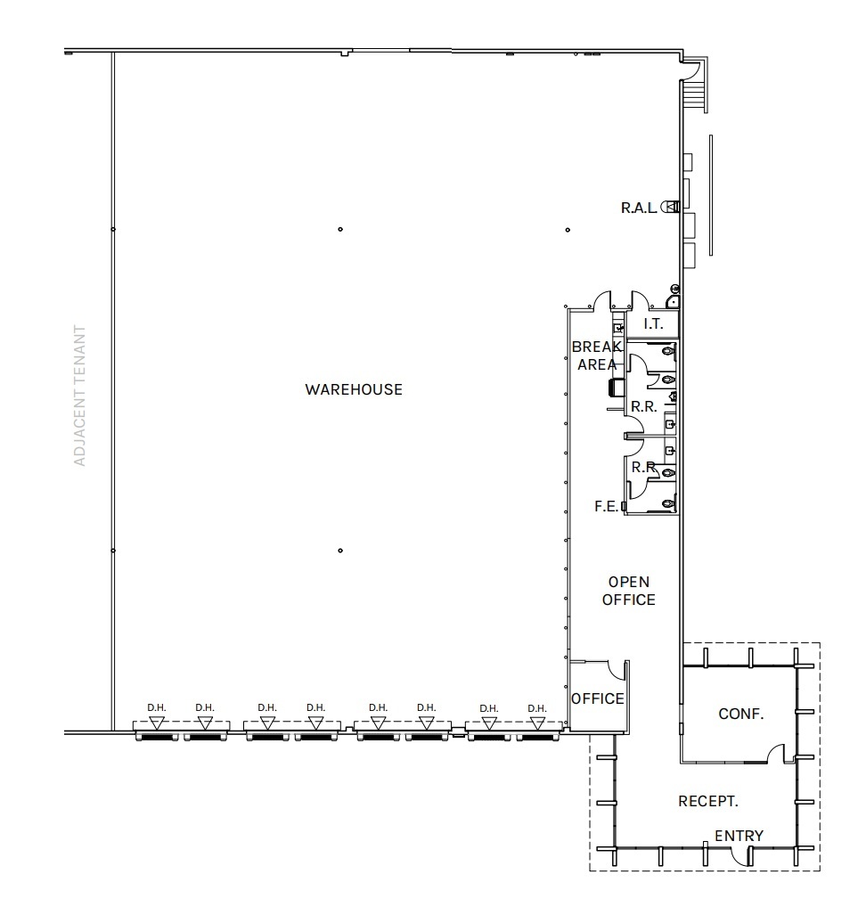 9340 Cabot Dr, San Diego, CA à louer Plan d’étage– Image 1 sur 1