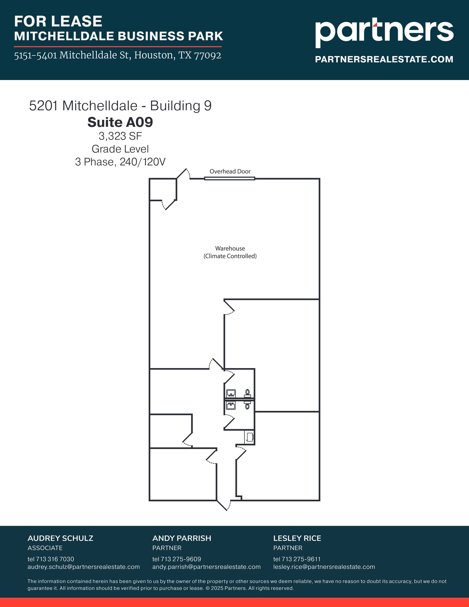 5151 Mitchelldale St, Houston, TX à louer Plan de site– Image 1 sur 1