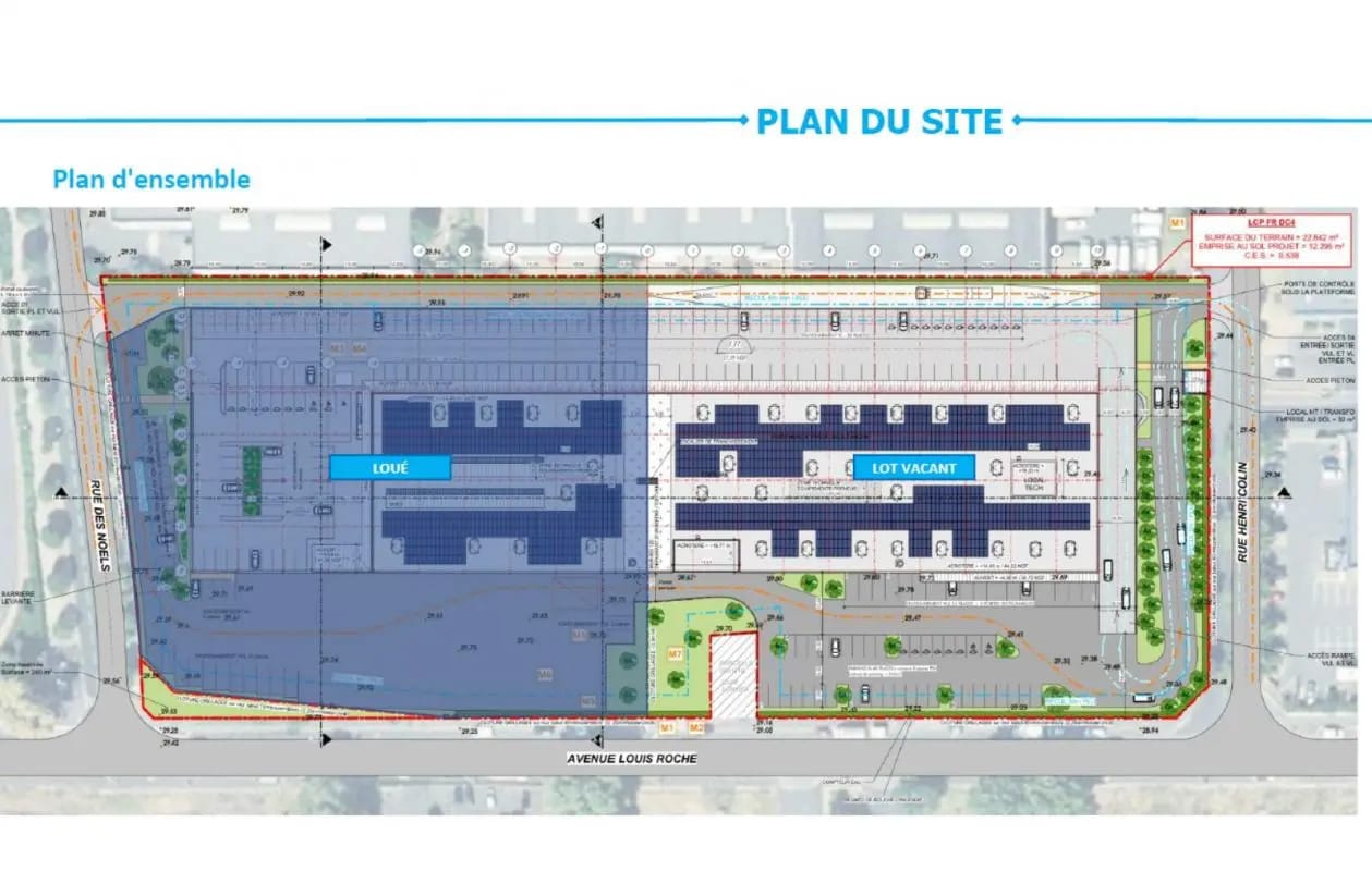 56 Avenue Louis Roche, Gennevilliers à louer Plan d’étage– Image 1 sur 5