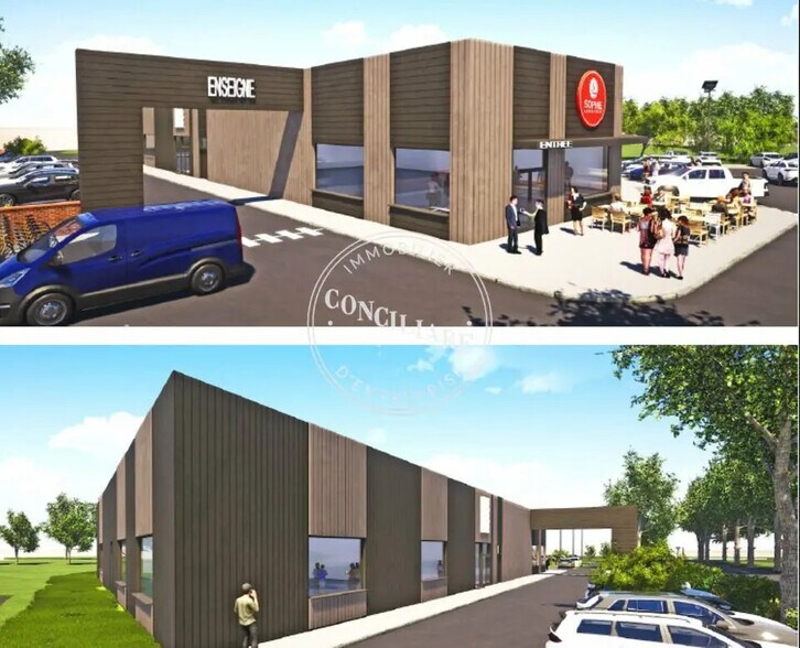Local commercial dans Merville à louer - Photo de l’immeuble – Image 3 sur 4