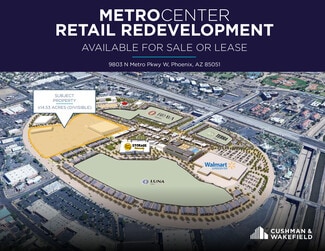 Plus de détails pour 10001 Metro Pkwy E, Phoenix, AZ - Local commercial à vendre