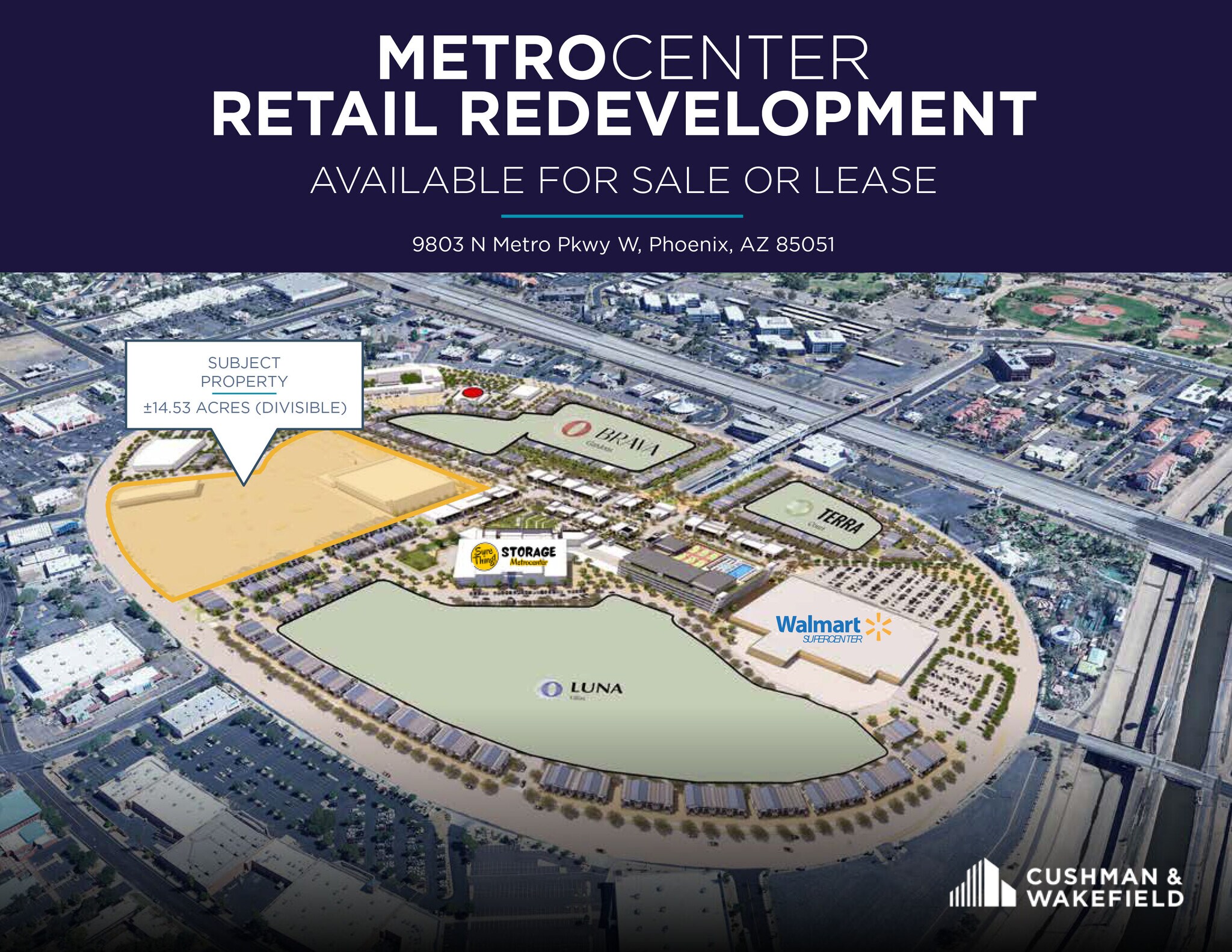 10001 Metro Pkwy E, Phoenix, AZ à vendre Photo principale– Image 1 sur 2