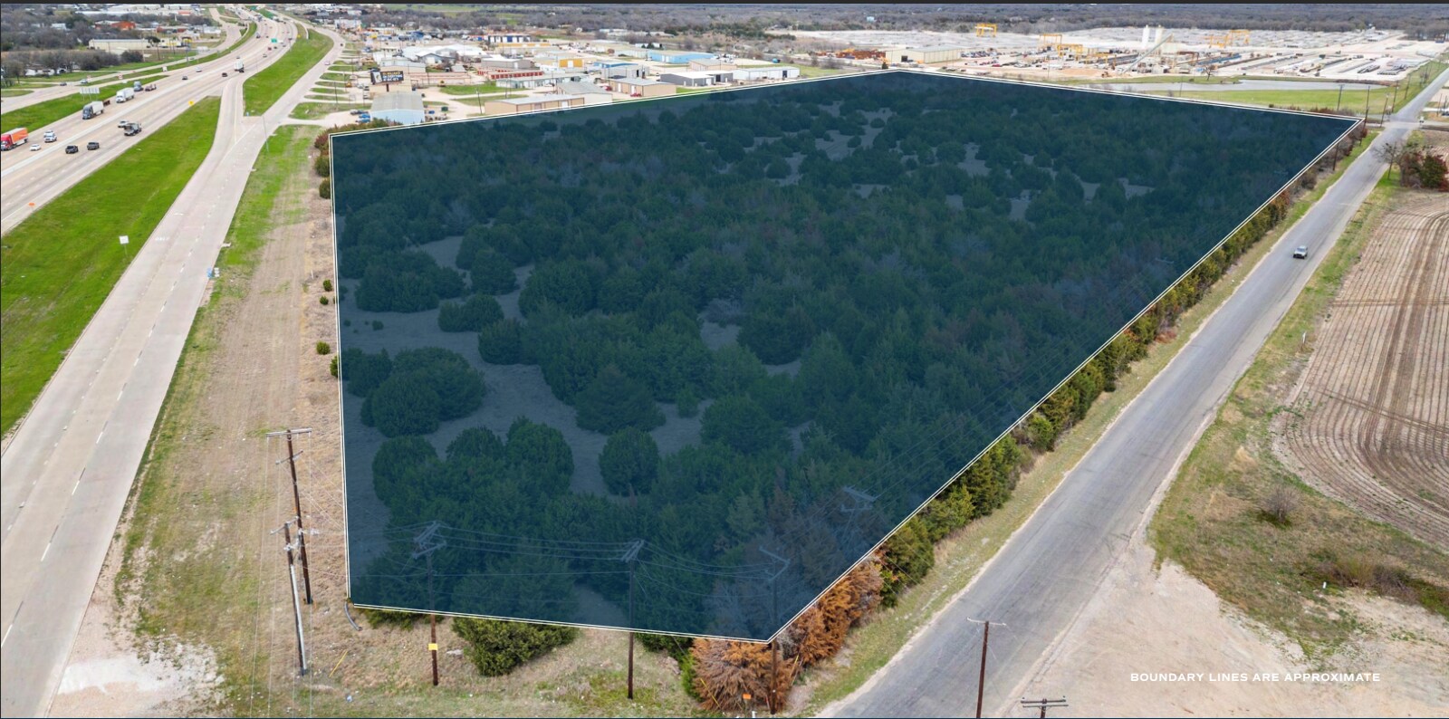 27.65 Acres on S IH35, Elm Mott, TX à vendre Photo principale– Image 1 sur 6