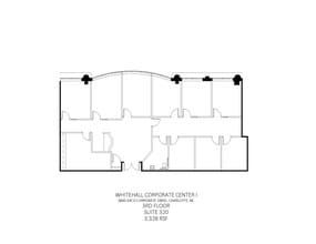 3800 Arco Corporate Dr, Charlotte, NC à louer Plan d’étage– Image 1 sur 1