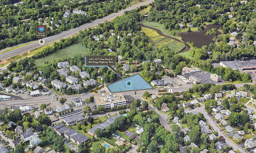 3541 Post Rd, Southport, CT à louer - Aérien – Image 1 sur 3