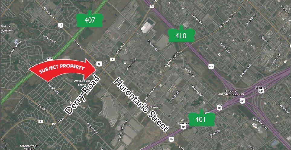 7020 Hurontario St, Mississauga, ON à louer Aérien– Image 1 sur 2