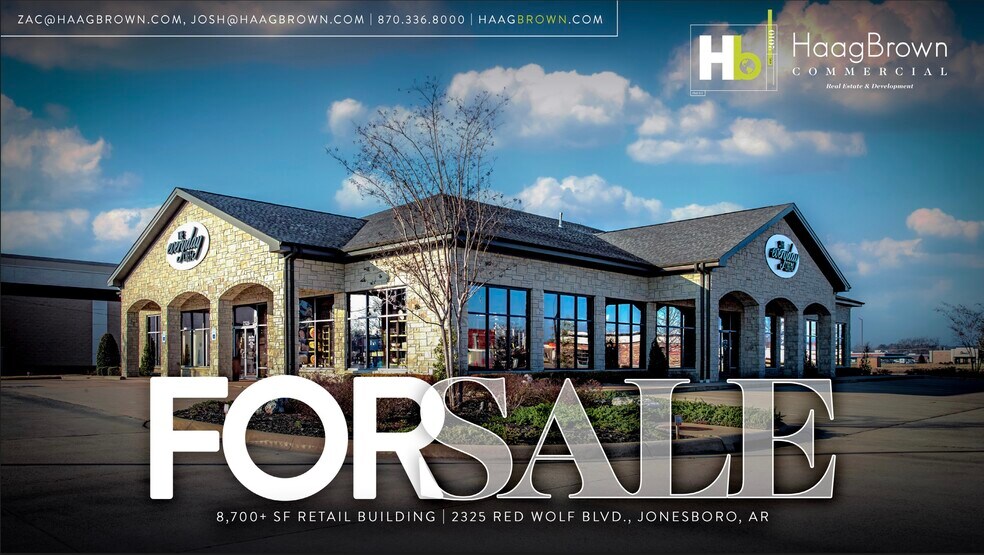 2325 Red Wolf Blvd, Jonesboro, AR à vendre - Photo de l’immeuble – Image 1 sur 7
