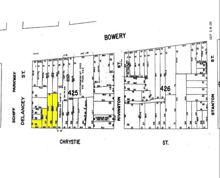 18-20 Delancey St, New York, NY à louer - Plan cadastral – Image 2 sur 5