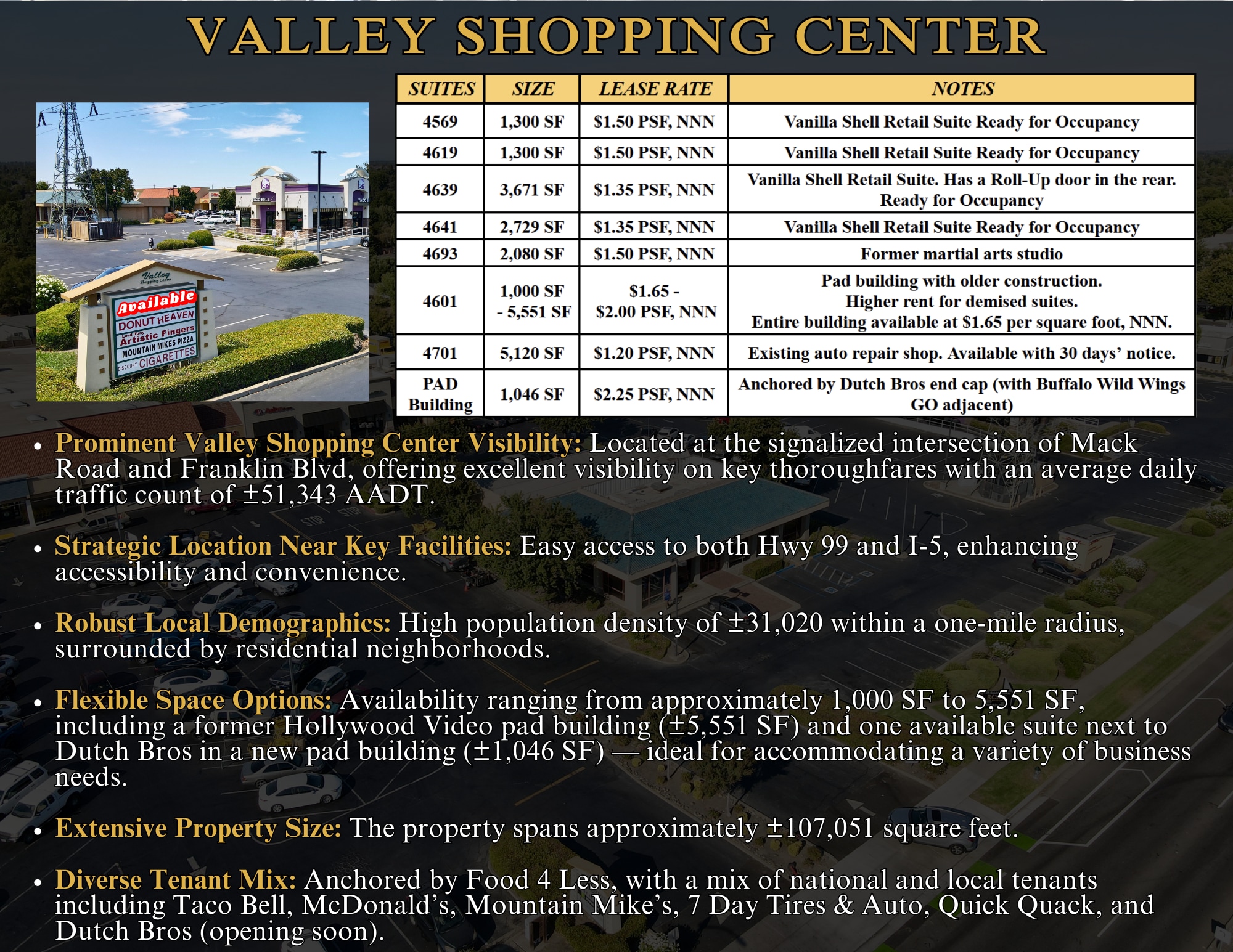 4551-4701 Mack Rd, Sacramento, CA à louer Photo intérieure– Image 1 sur 3