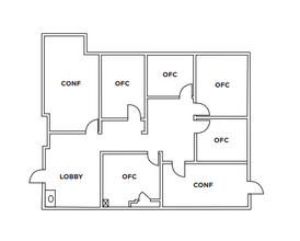 20 S Santa Cruz Ave, Los Gatos, CA à louer Plan d’étage– Image 1 sur 1