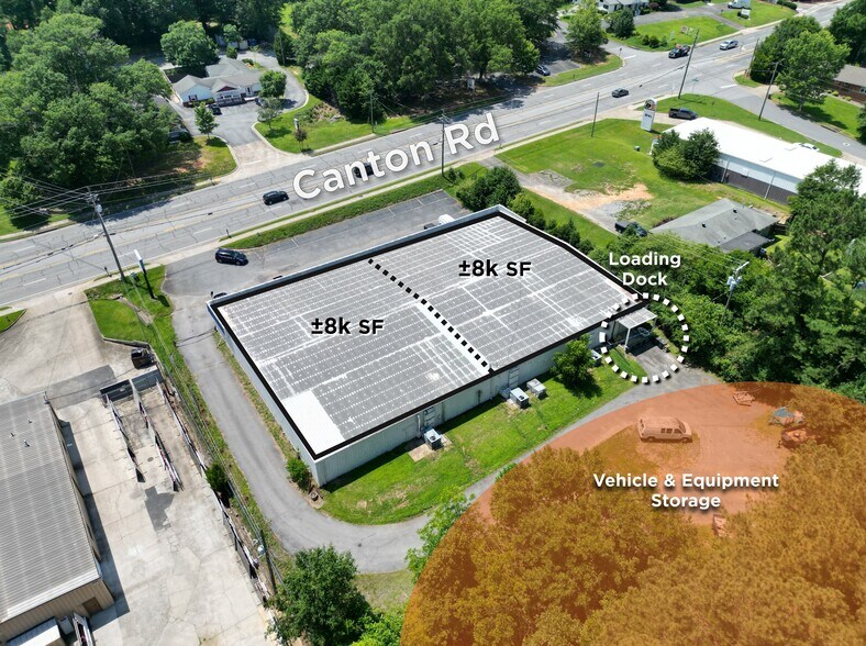 2568 Canton Rd, Marietta, GA à vendre - Photo de l’immeuble – Image 3 sur 11