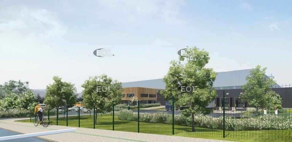 Industriel/Logistique dans Saint-Étienne-de-Saint-Geoirs à louer - Photo de l’immeuble – Image 1 sur 2