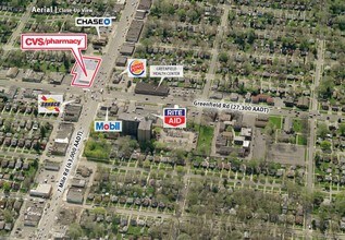 15521-15573 W 7 Mile Rd, Detroit, MI - Vue aérienne vue de carte