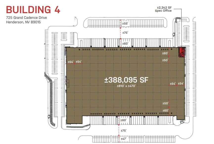 Galleria Drive, Henderson, NV à louer Plan d’étage– Image 1 sur 1