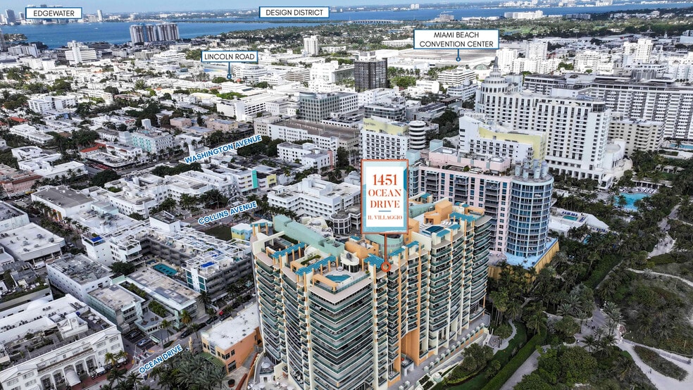 1451 Ocean Dr, Miami Beach, FL à vendre - Carte – Image 3 sur 4