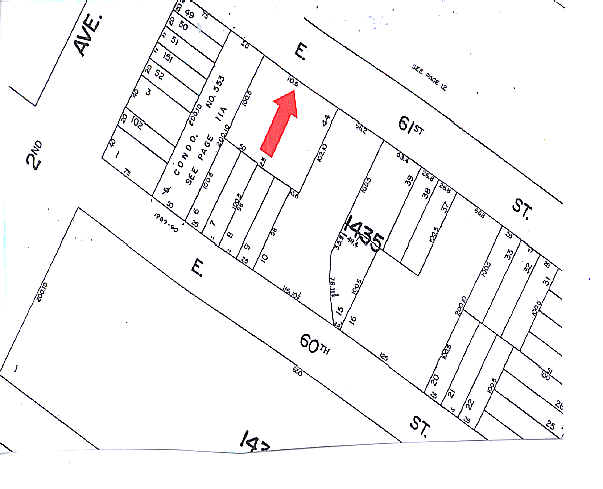 306 E 61st St, New York, NY à louer - Plan cadastral – Image 3 sur 17