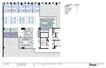 122 C St NW, Washington, DC à louer Plan d’étage– Image 1 sur 1