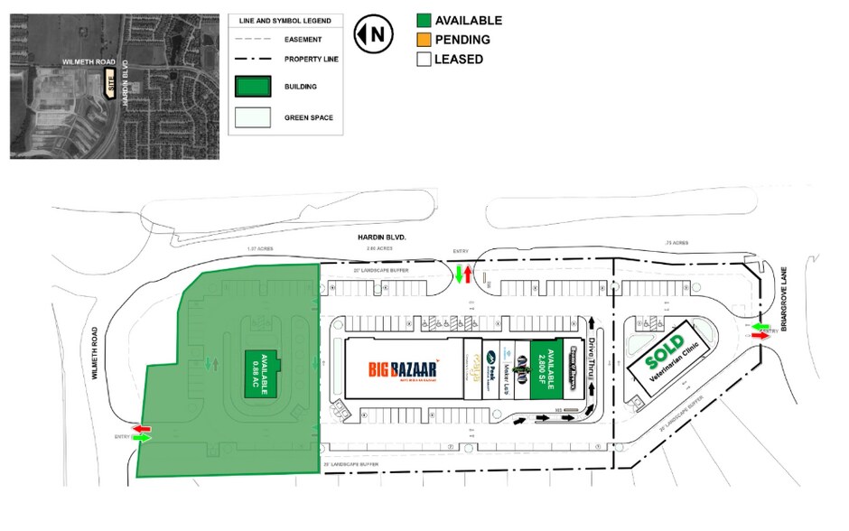 SWQ of Wilmeth Rd & Hardin blvd, McKinney, TX à louer - Photo de l’immeuble – Image 3 sur 10