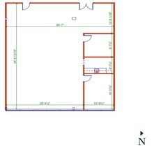 4000 Glenmore Crt SE, Calgary, AB à louer Plan d’étage– Image 1 sur 1