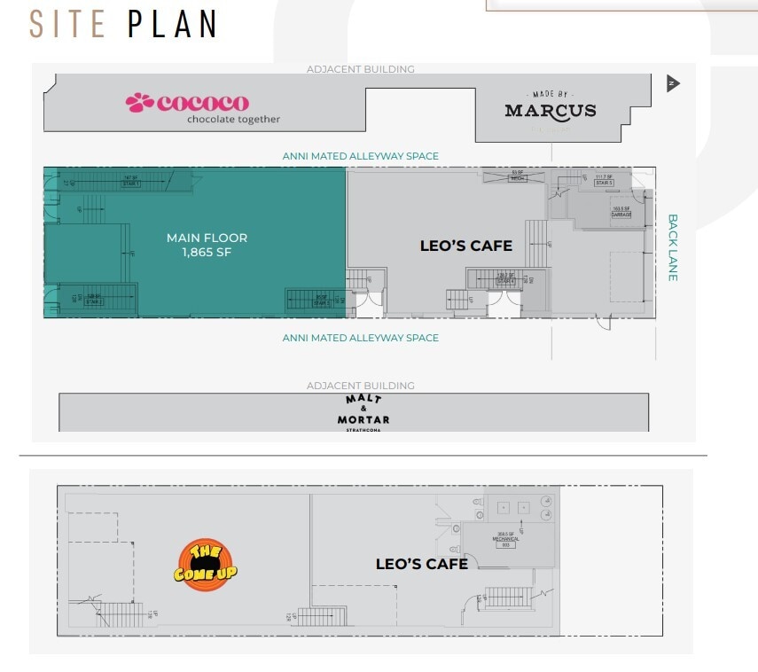 10422 82 Ave, Edmonton, AB à louer Plan de site– Image 1 sur 1