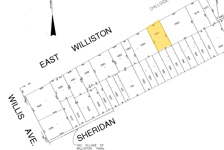 101 Hillside Ave, Williston Park, NY à louer - Plan cadastral – Image 3 sur 3
