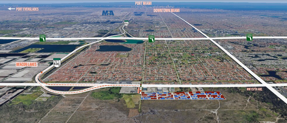 NW 137th Ave and NW 6th St, Miami, FL à louer - Photo de l’immeuble – Image 1 sur 5