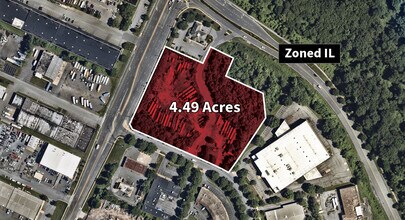 7635 Lindbergh Dr, Gaithersburg, MD - VUE AÉRIENNE  vue de carte - Image1