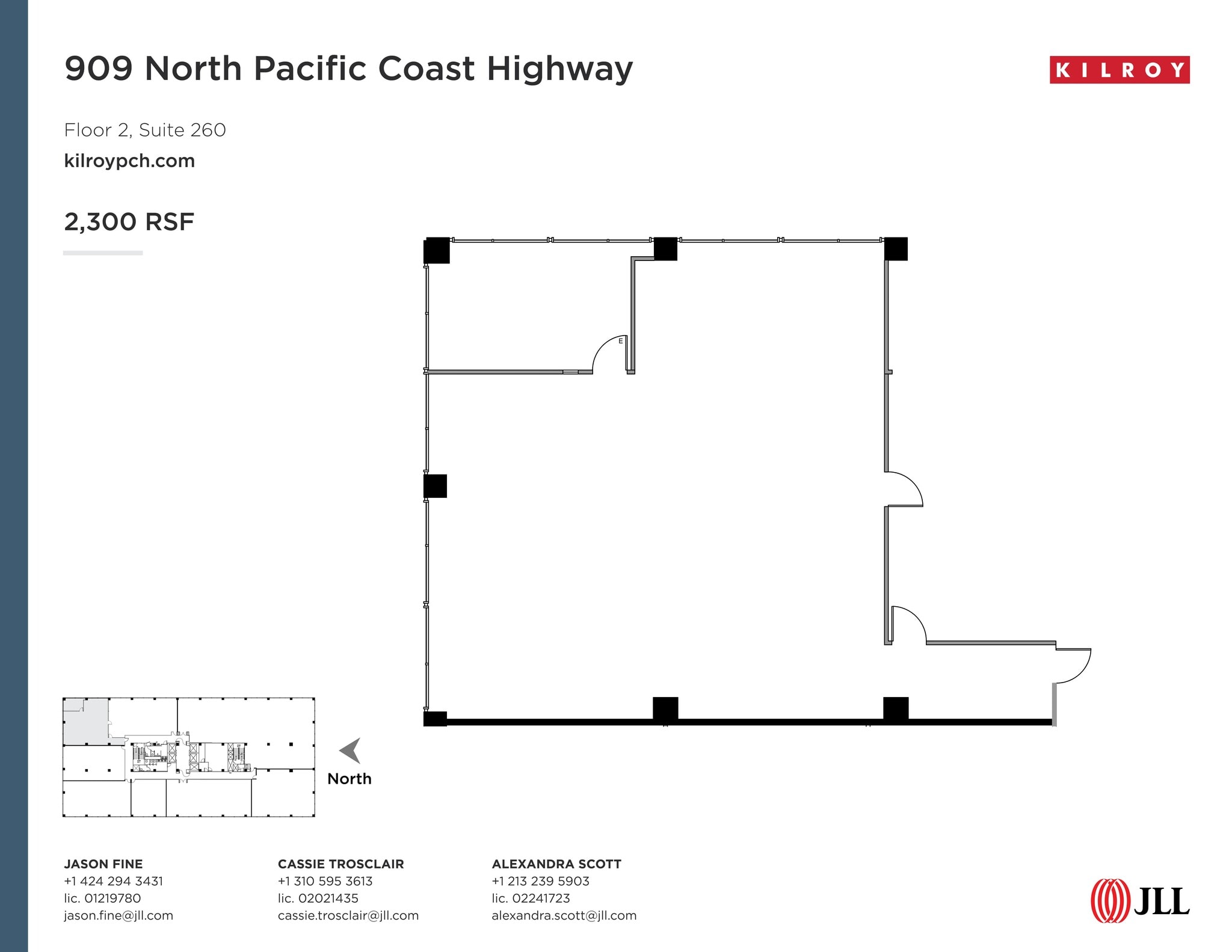 909 N Pacific Coast Hwy, El Segundo, CA à louer Plan de site– Image 1 sur 1