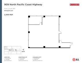 909 N Pacific Coast Hwy, El Segundo, CA à louer Plan de site– Image 1 sur 1
