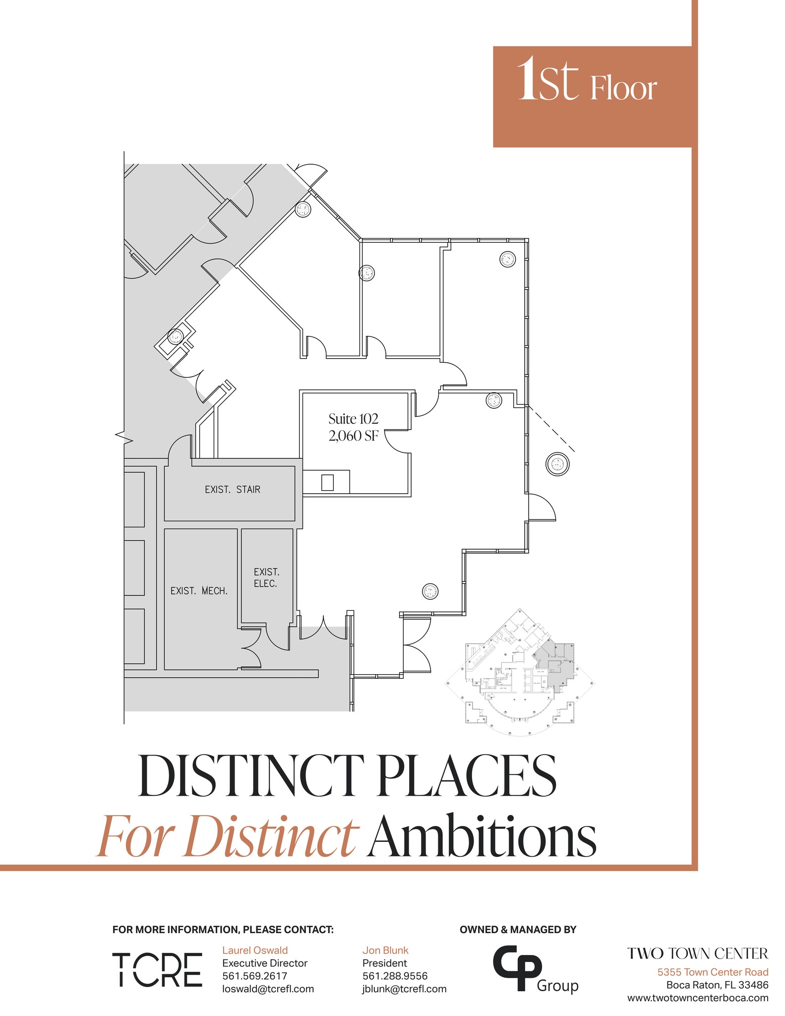 5355 Town Center Rd, Boca Raton, FL à louer Plan de site– Image 1 sur 1