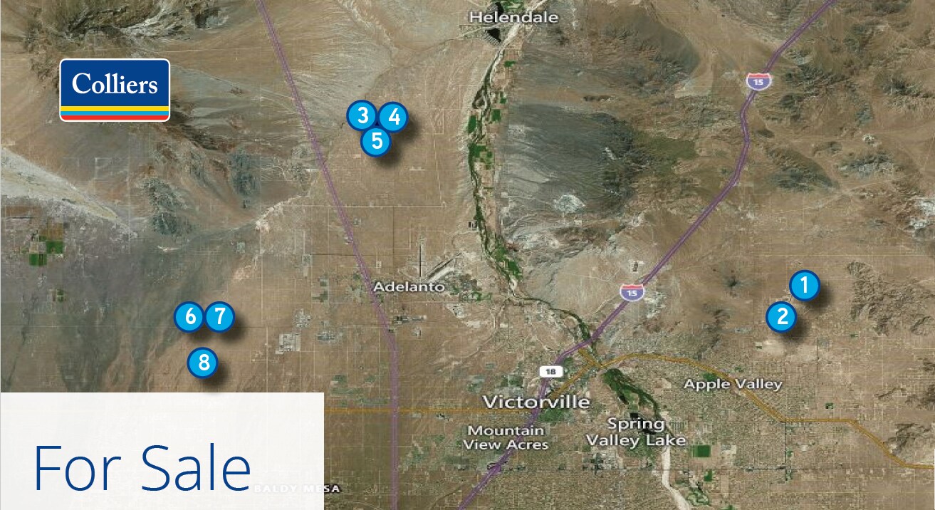 Papago Rd & Ramona Rd, Apple Valley, CA à vendre Aérien– Image 1 sur 2