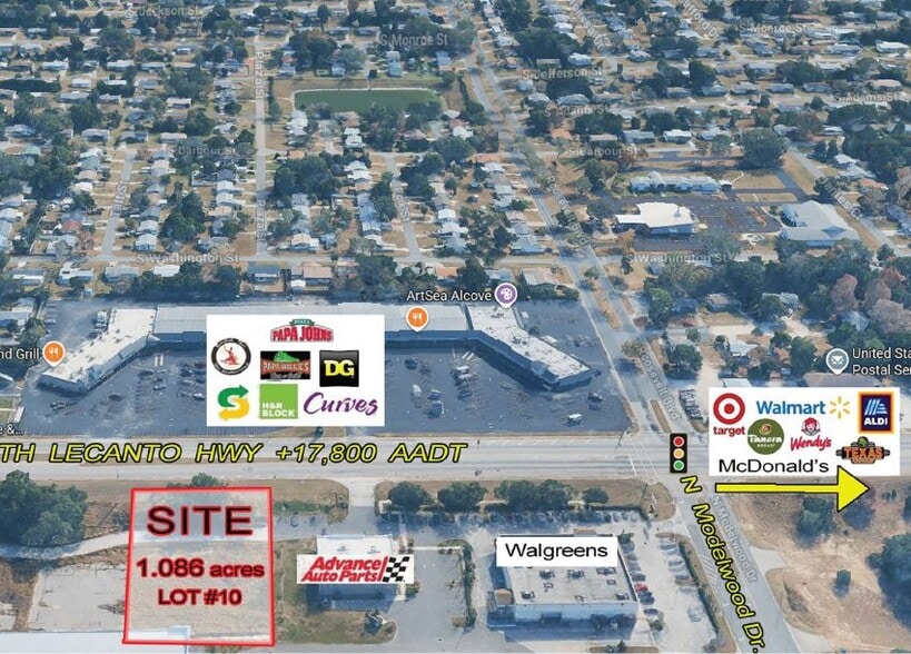 4086 Lecanto Hwy, Beverly Hills, FL à vendre - Aérien – Image 1 sur 3