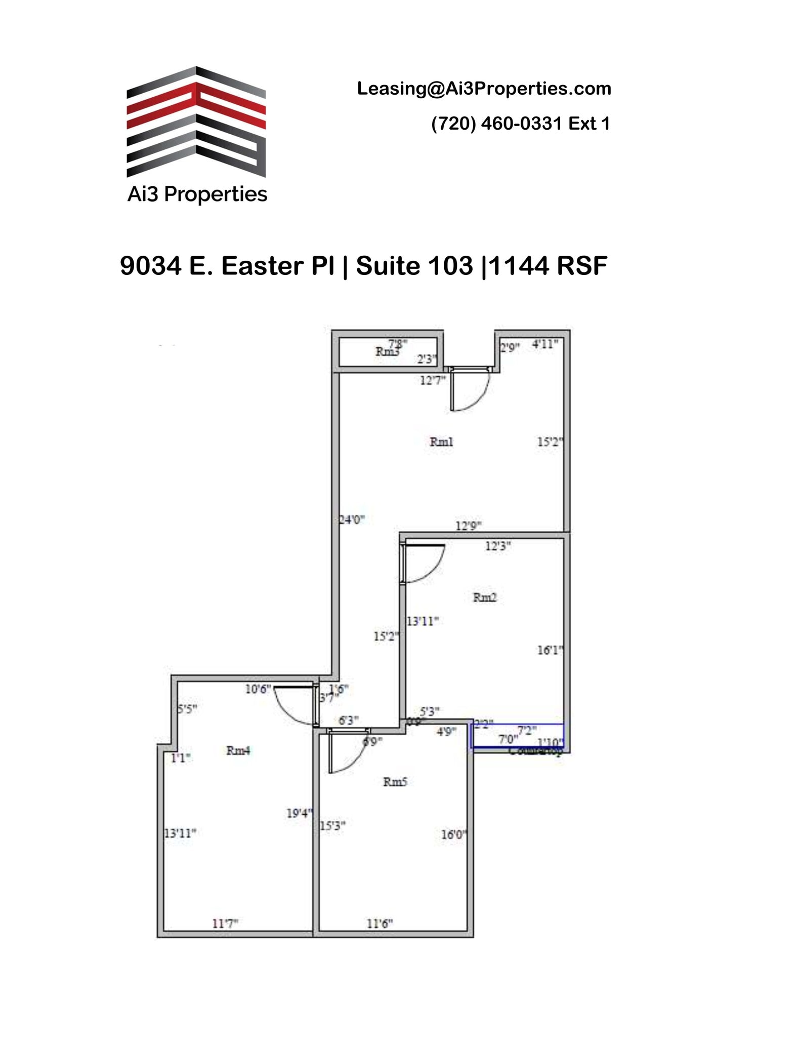 9034 E Easter Pl, Centennial, CO à louer Plan de site– Image 1 sur 1