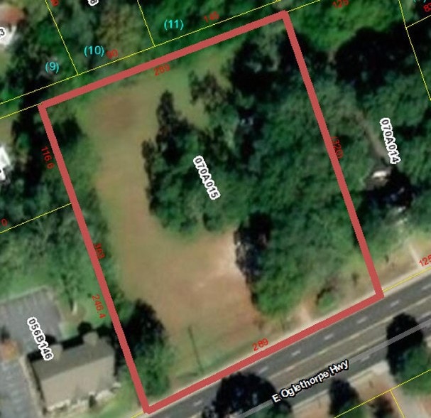 606 E Oglethorpe Hwy, Hinesville, GA à vendre - Aérien – Image 1 sur 1
