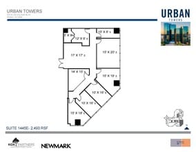 222 W Las Colinas Blvd, Irving, TX à louer Plan d’étage– Image 1 sur 1