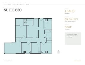 1510 S Central Ave, Glendale, CA à louer Plan d’étage– Image 1 sur 1